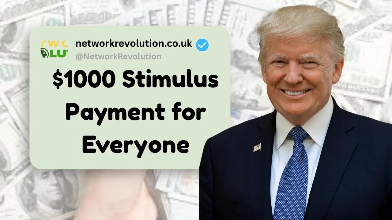 $1000 Stimulus Payment for Everyone