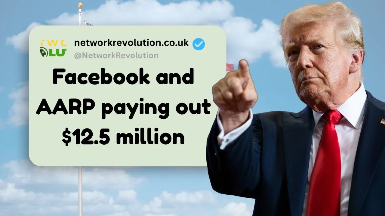 Facebook and AARP are paying out $12.5 million