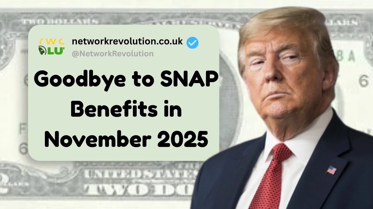 Goodbye to SNAP Benefits in November 2025