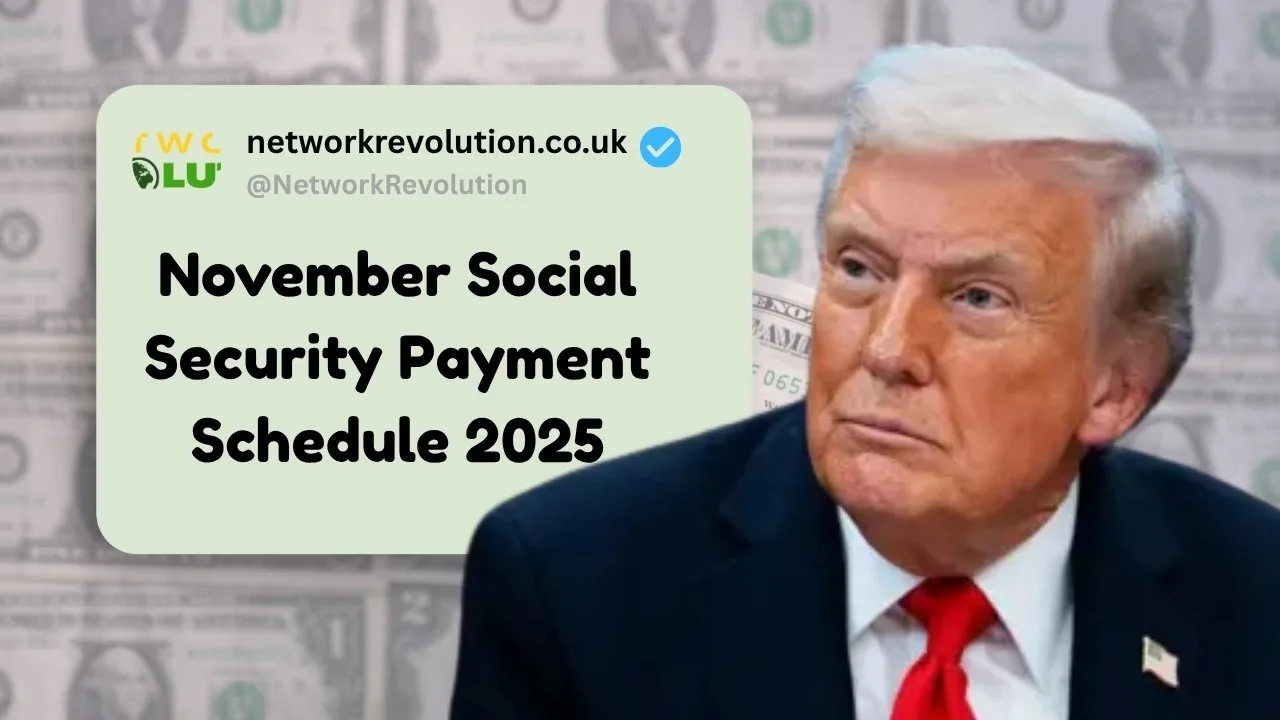 November Social Security Payment Schedule 2025
