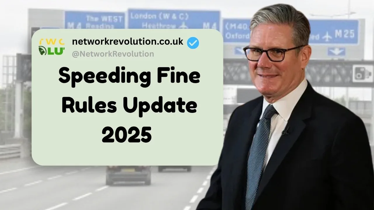 Speeding Fine Rules Update 2025