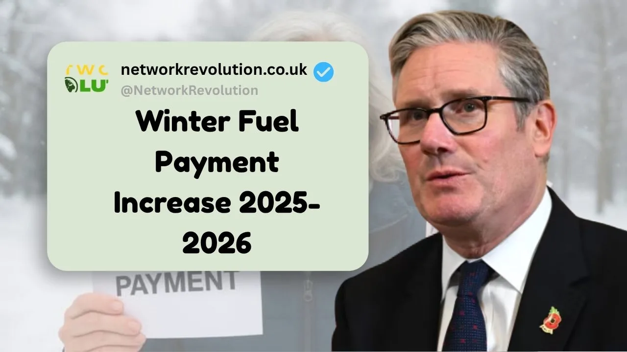 Winter Fuel Payment Increase 2025-2026